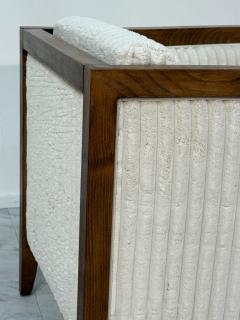 1970s Italian Modernist Lounge Chairs with Flared Frame - 4206834