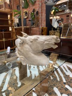 1970s Italian Plaster Horse Sculpture - 2677387