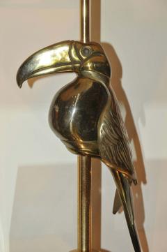 1970s Lamp with a Bronze Toucan - 2513066