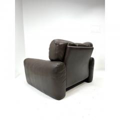 1970s Leather Lounge Chair by Tongiana Stefano - 4228382
