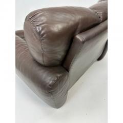 1970s Leather Lounge Chair by Tongiana Stefano - 4228384