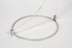 1970s Lucite and metal Space age floor lamp - 3025696