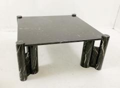 1970s Mid Century Black Marble Coffee Table - 2399036