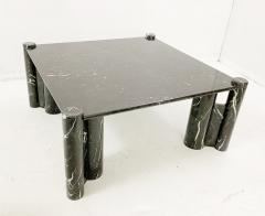 1970s Mid Century Black Marble Coffee Table - 2399039