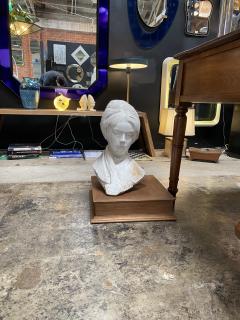 1970s Mid Century Half Bust Woman Sculpture - 2438818