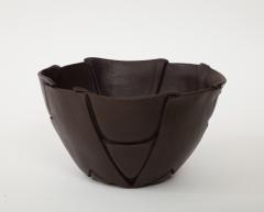 1970s Mid Century Modern Studio Made Brown Pottery Bowl - 3452352