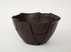 1970s Mid Century Modern Studio Made Brown Pottery Bowl - 3452355