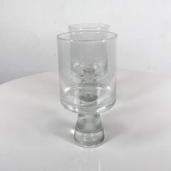 1970s Mod Set of Two Tumbler Water Goblet Crystal Glasses - 3122681