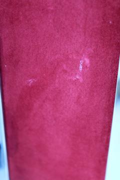 1970s Modern Chrome And Velvet Table Lamps - 973232