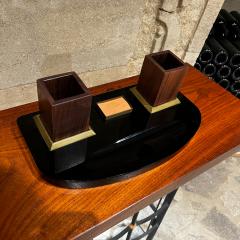 1970s Modern Elegance Pen Holder Desk Set - 3084234