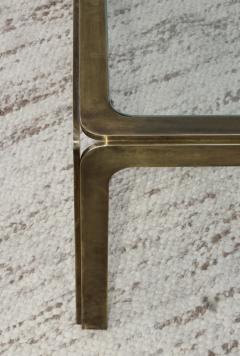 1970s Modern Patinated Brass Coffee Table From Spain - 1259601