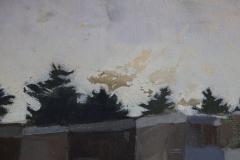 1970s Oil On Canvas Fire Island Pines Modern Painting - 3395190