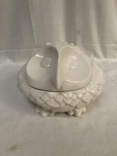 1970s Owl ceramic boxe - 3918443