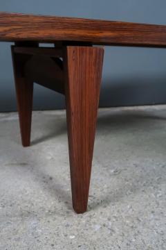 1970s Rosewood Blue Tile Coffee Table - 2325906