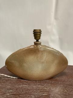 1970s STudio Pottery ceramic lamp signed D Prioton - 3249823