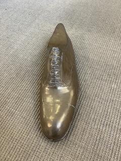 1970s Sculptural bronze shoe - 3940103