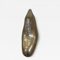 1970s Sculptural bronze shoe - 3944304