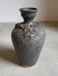 1970s Signed Studio Made Pottery Vase - 3905084