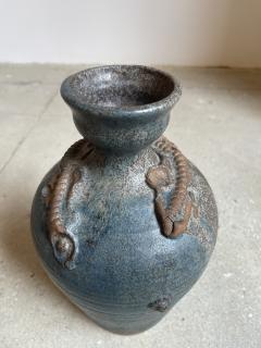 1970s Signed Studio Made Pottery Vase - 3905090