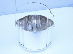 1970s Silver plate Wine Bucket With Stand From Brazil By St James - 2653314