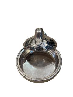 1970s Silver plated duck decorative box - 4590909