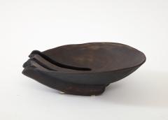 1970s Studio Made Modernist Pottery Brown Decorative Bowl - 3452345