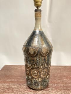 1970s Studio Pottery Ceramic lamp by Keraluc Quimper - 3248665