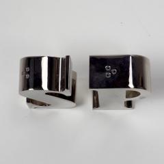1970s Table Salt and Pepper Shakers Silver - 1308346