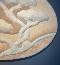 1970s Tree of Life Rug Fiber Art Wall Hanging Frank Lane Attributed - 4189966