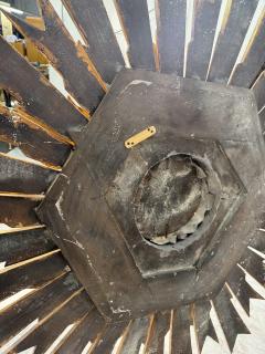 1970s Vintage Italian Sunburst Gilded Wall Mirror - 4288829