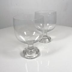 1970s Vintage Stemware Crystal Glasses Set of Two - 3118936