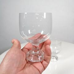 1970s Vintage Stemware Crystal Glasses Set of Two - 3118939