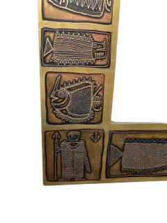 1970s Wall mirror designed by Jean Pierre Chevallier - 4362968