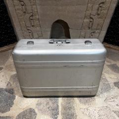 1970s Zero Halliburton Aluminum Hard Suitcase Vintage Modern Luggage - 3182070