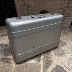 1970s Zero Halliburton Aluminum Hard Suitcase Vintage Modern Luggage - 3182071