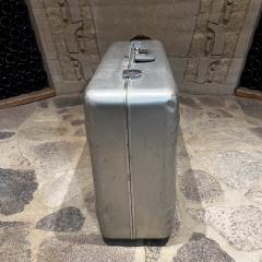 1970s Zero Halliburton Aluminum Hard Suitcase Vintage Modern Luggage - 3182072