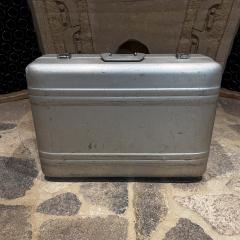 1970s Zero Halliburton Aluminum Hard Suitcase Vintage Modern Luggage - 3182074