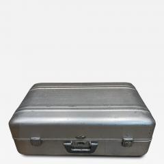 1970s Zero Halliburton Aluminum Hard Suitcase Vintage Modern Luggage - 3182851