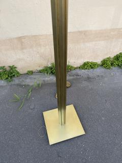 1970s modernist brass floor lamp - 4121281