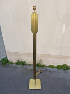 1970s modernist brass floor lamp - 4121283