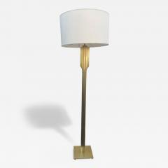 1970s modernist brass floor lamp - 4121538
