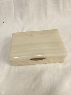 1970s white onyx boxe - 3719846