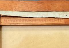 1971 Abstract Painting by Gisela Ballesteros - 4432362