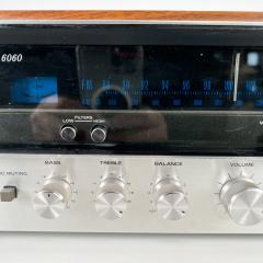 1976 Classic Hip Vintage Sansui 6060 AM FM Stereo Receiver Tokyo Japan - 2949755