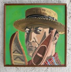 1980s Charles Parness Group of Four Abstract Self Portraits - 4522969