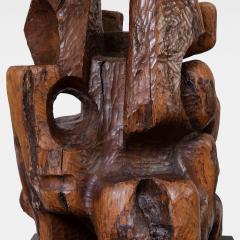 1980s Italian Abstract Wood Sculpture - 3951199