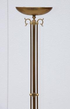 1980s Italian Torchiere Brass Floor Lamps - 4748592