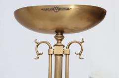 1980s Italian Torchiere Brass Floor Lamps - 4748599