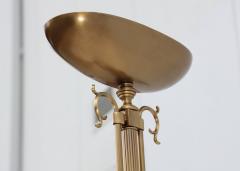 1980s Italian Torchiere Brass Floor Lamps - 4748601