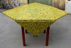 1980s Memphis drop leaf table - 917249